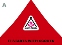 Scouts Canada Branded Pop Up Canopy